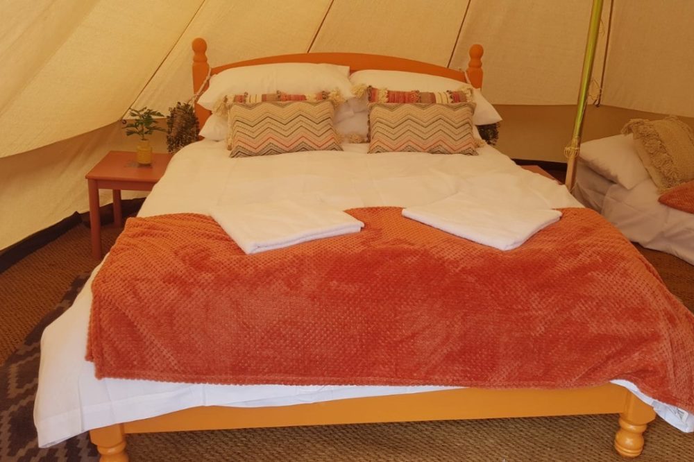 Derwent Tent Amenities Bed 1